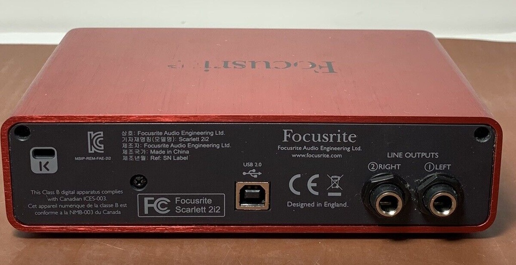 Focusrite 2i2 Studio 2nd Gen USB Audio and Scarlett CM25 Microphone #2