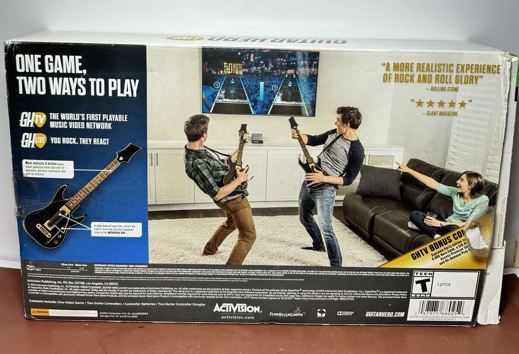 Guitar Hero: Supreme Party Edition (Xbox One, 2016) - *READ DESCRIPTION ** #5