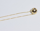 Tiffany & Co. Etoile Ball Pendant Necklace Diamond 18K Yellow Gold PT950Platinum purchase