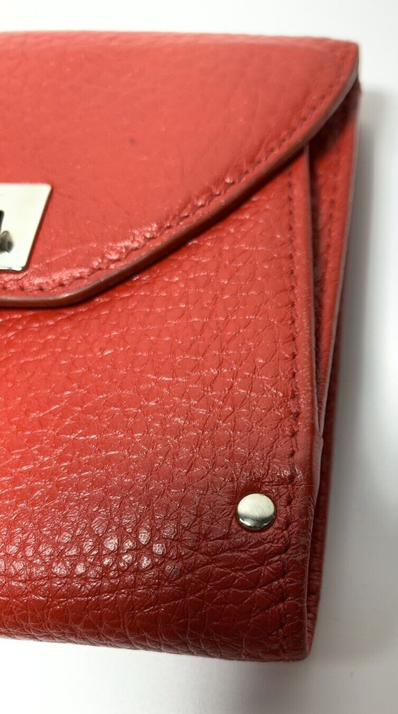 Salvatore Ferragamo Leather Red Wallet #4