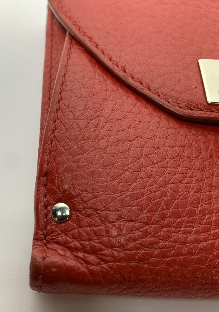 Salvatore Ferragamo Leather Red Wallet #5