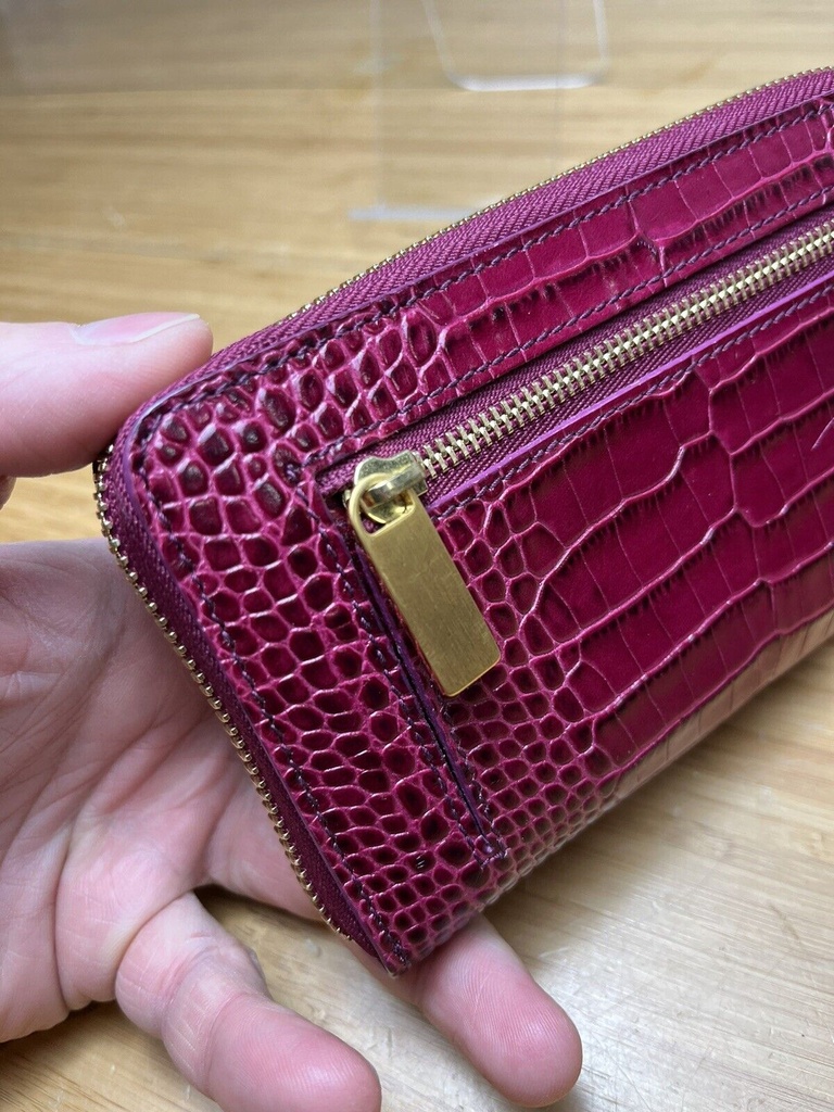 Smythson of Bond street Mara Zipped Wallet #5