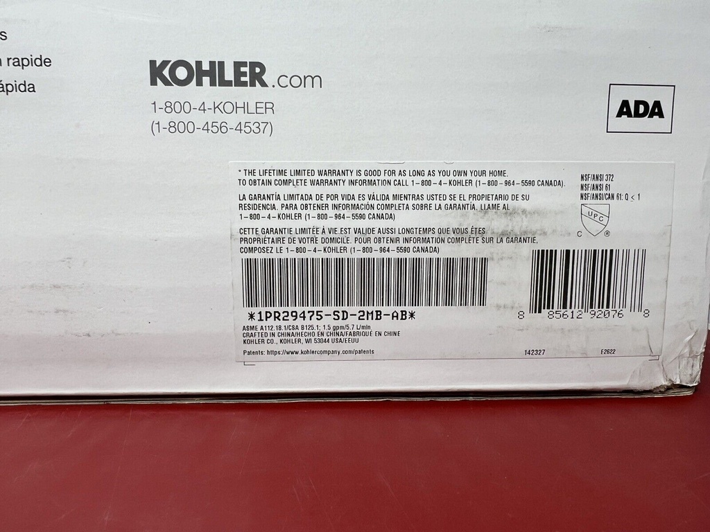 Kohler Sundae Pull Down Kitchen Faucet - Gold (R29475-SD-2MB) BRAND NEW #2