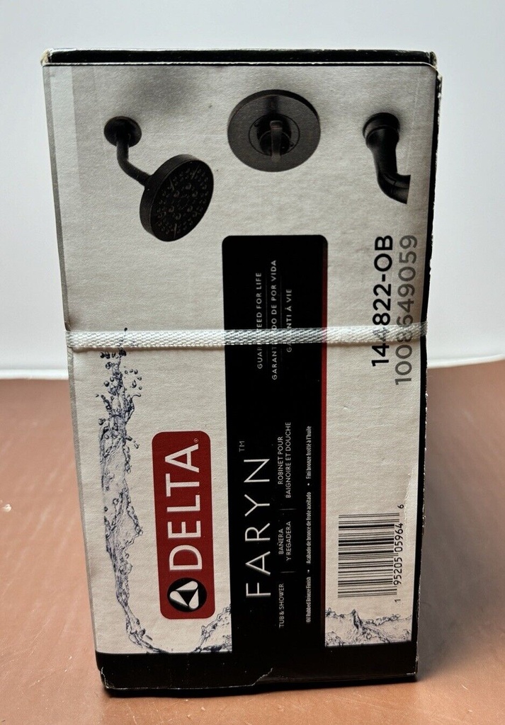 Brand New - Delta 144822-OB Faryn Tub & Shower Oil Rubbed Bronze Finished #2