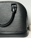 Louis Vuitton Alma Shoulder Bag BB Black Epi Leather Silver Hardware-M24645 price