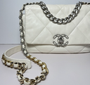 Chanel 19 Flap Bag Quilted Leather Medium - EK496NK5 used