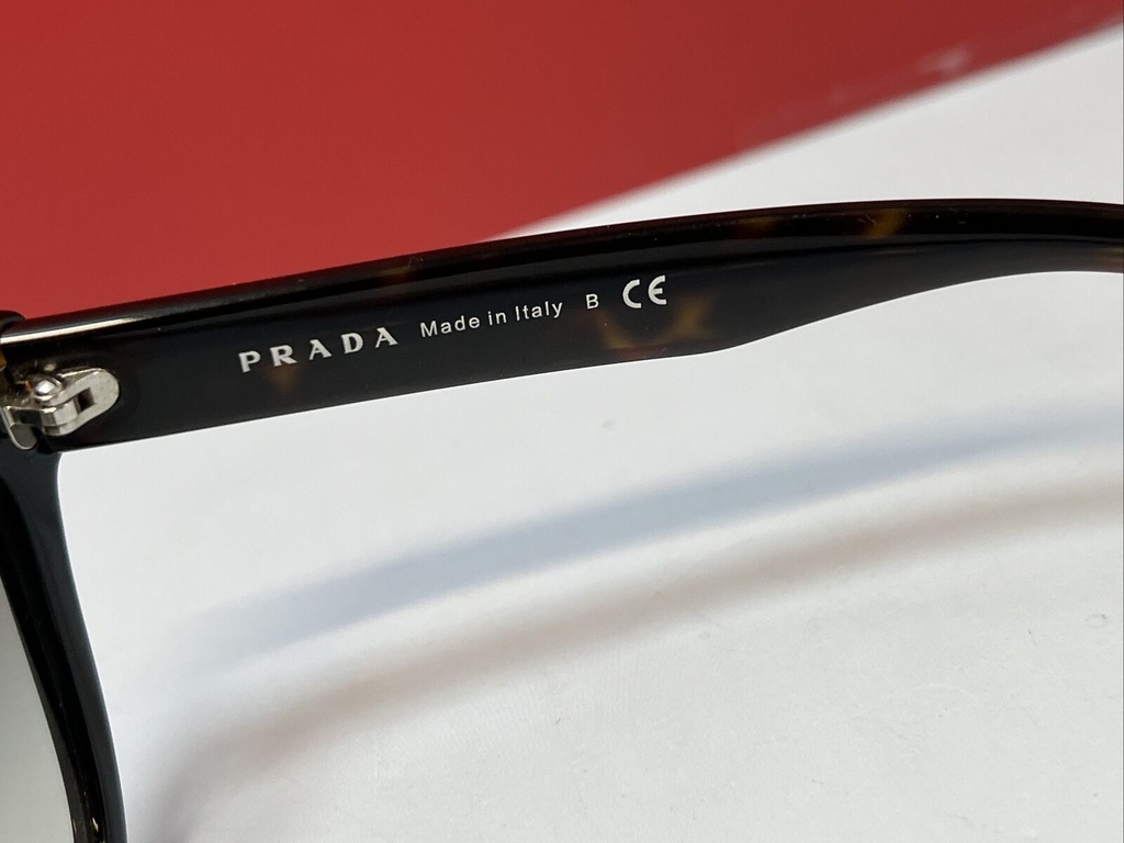 Auth PRADA Black Sunglasses Eyeglasses Eye Accessories SPR21S Used Italy #5