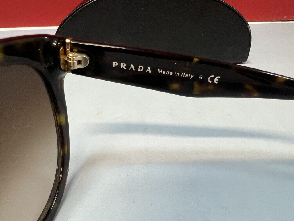 Prada SPR 05P 55 20 2AU-6S1 140 3N Tortoise Frame Brown Gradient Lenses #3