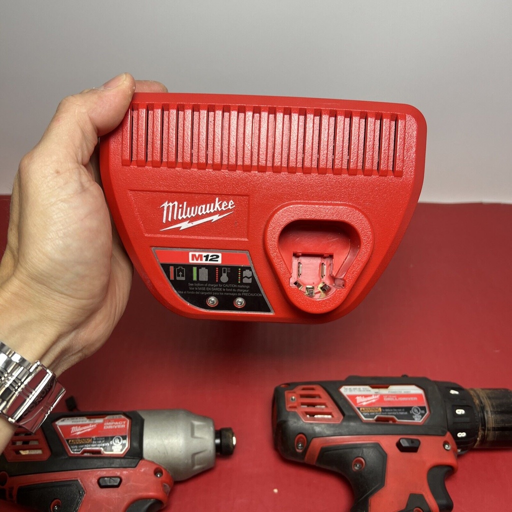 Milwaukee 2407-20, 2462-20 M12 Set w/ charger and battery #8