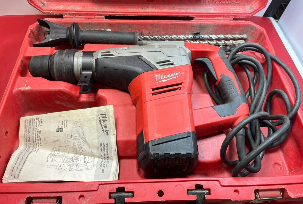 Milwaukee SDS-Max 120V 9/16" Corded Electric Rotary Hammer Kit Tested #1