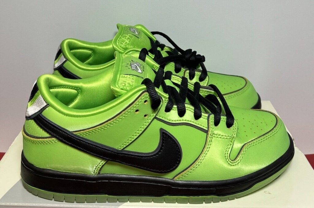 Nike The Powerpuff Girls x Dunk Pro SB QS Low Buttercup FZ8319-300 SIZE 7.5M, 9W #1