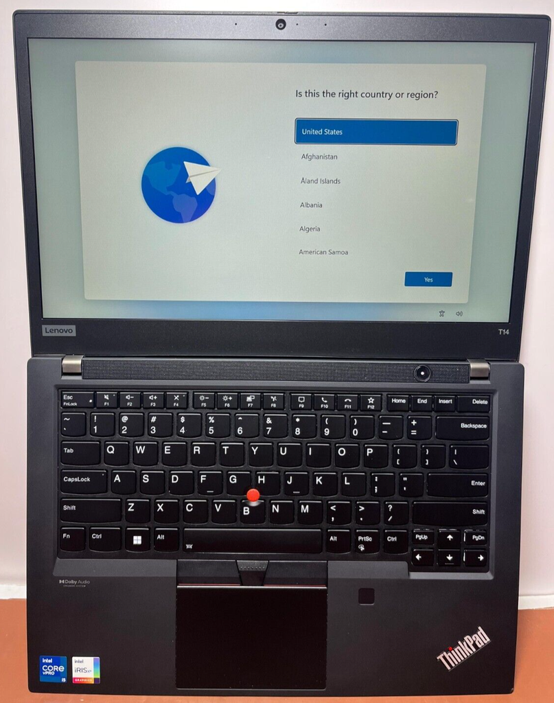 Lenovo Thinkpad T14 Gen 2 14" FHD 16GB RAM 512GB SSD i5-1145G7 W11P + Warranty #2