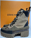 Louis Vuitton Women's Laureate Platform Desert Boots Suede Monogram EU 38/US 7.5 cost