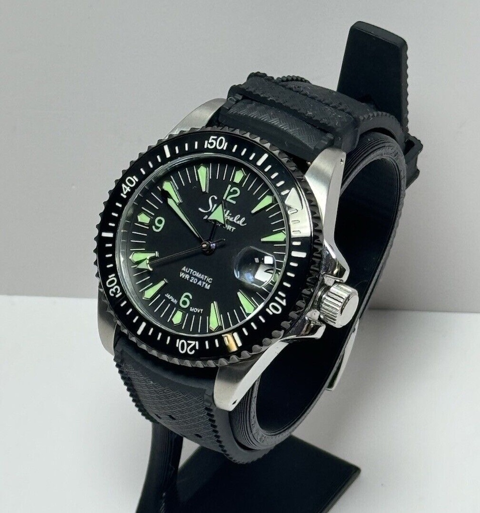 Sheffield Diver 1A Automatic Watch: Seiko NH35 Automatic movement #4