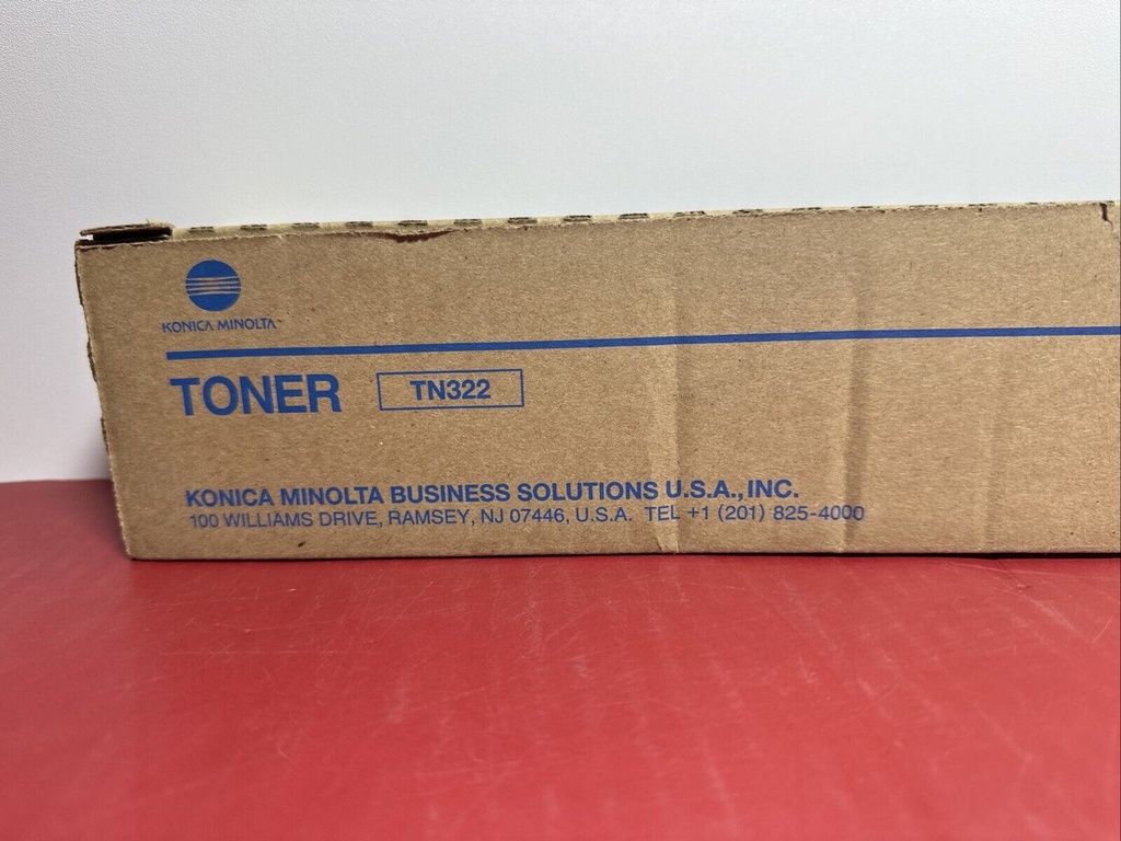 Konica Minolta TN322 (A33K030) Black Toner Cartridge #2