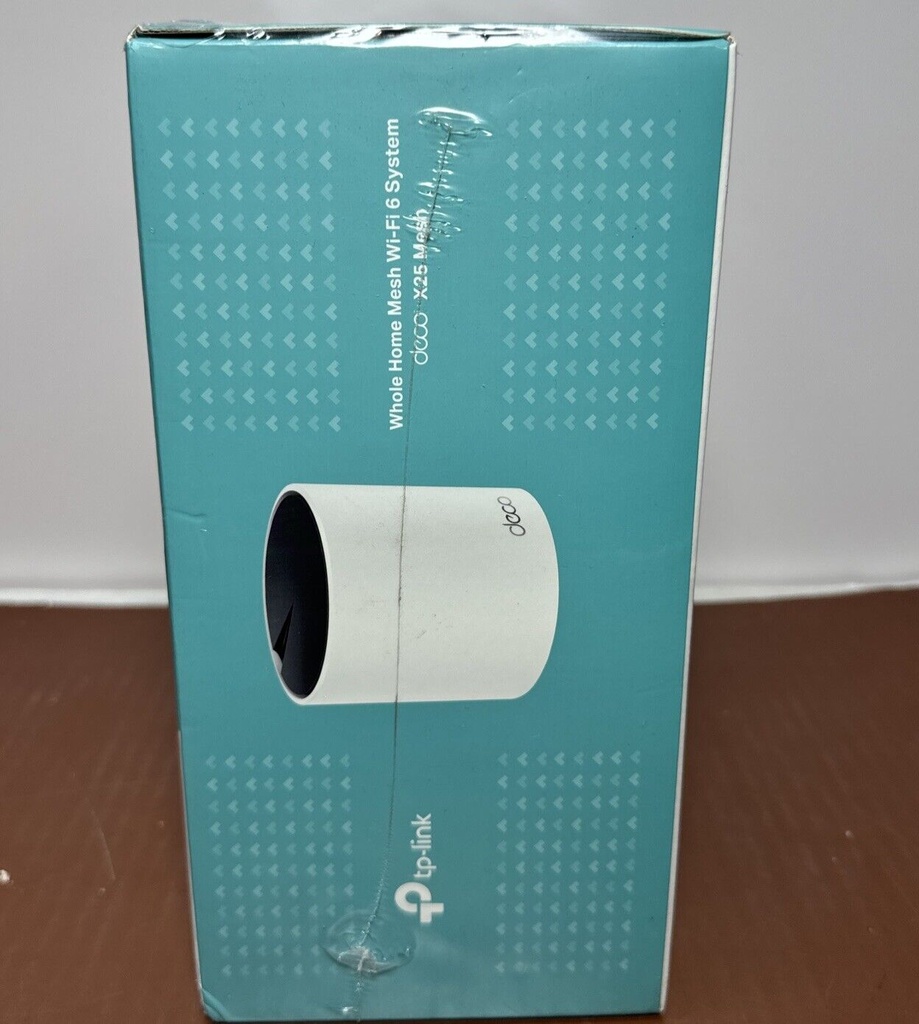 TP-Link Deco X25 AX1800 Dual-Band Whole Home Mesh Wi-Fi 6 (3-Pack) White NIB #3