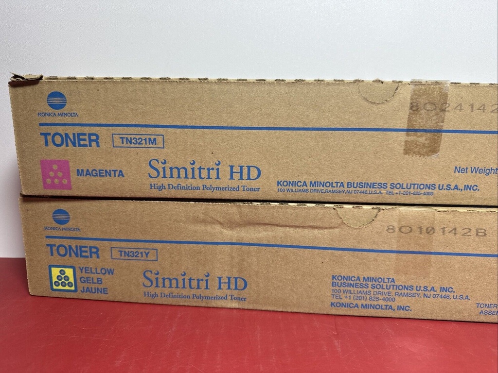 Authentic Konica Minolta TN321 Set of 2 ,A33K230,A33K330, #1