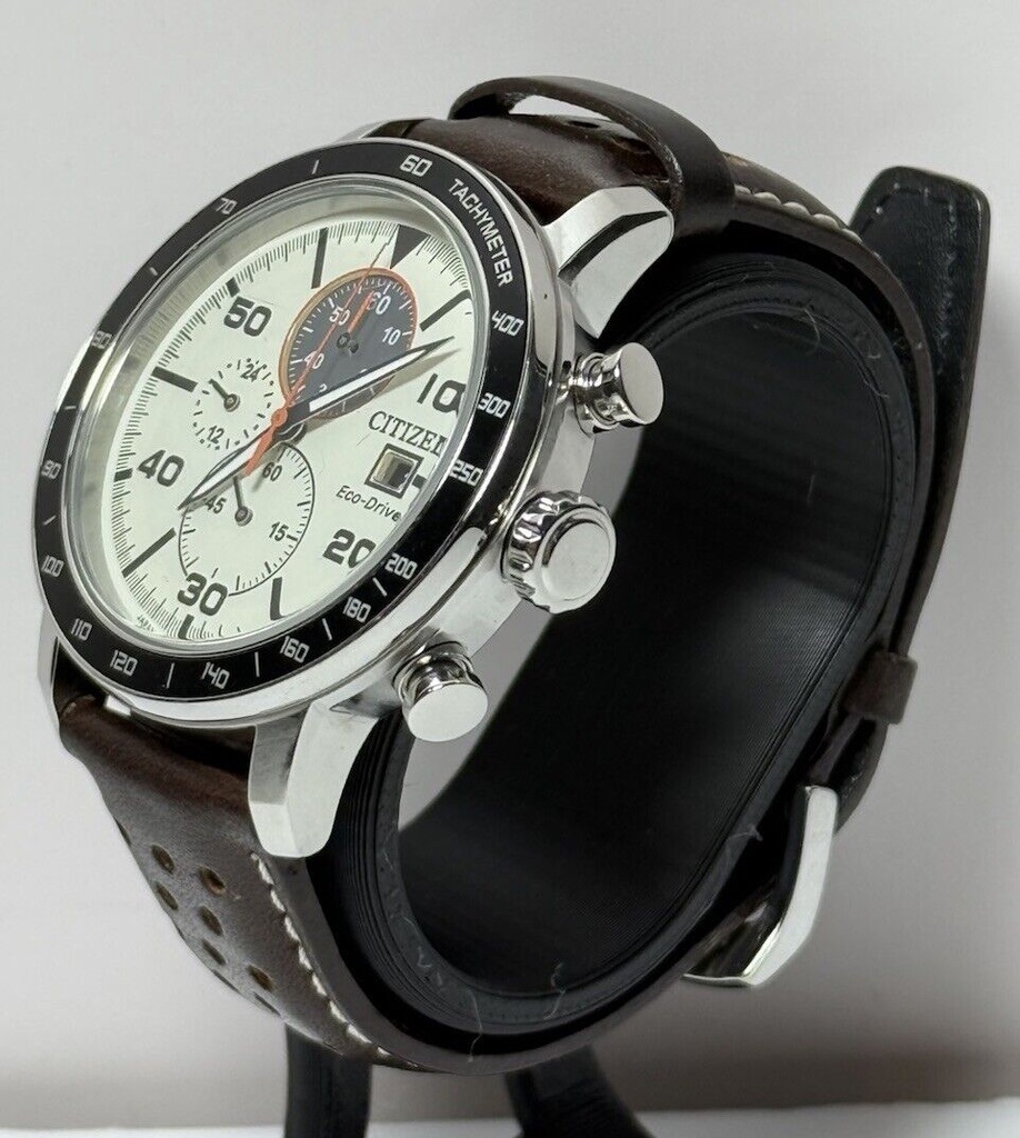 Citizen Brycen Eco-Drive B612-S111684 Chronograph Tachymeter Watch -44mm #5