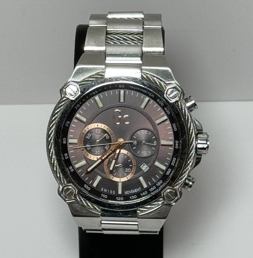 Gc Cable Force Gents Chronograph Watch Y24002G2 #1