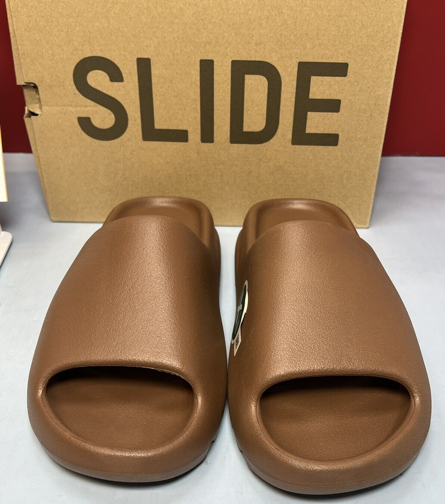 Adidas Yeezy Slide Flax (FZ5896) Men's Size 10  DEADSTOCK! #1