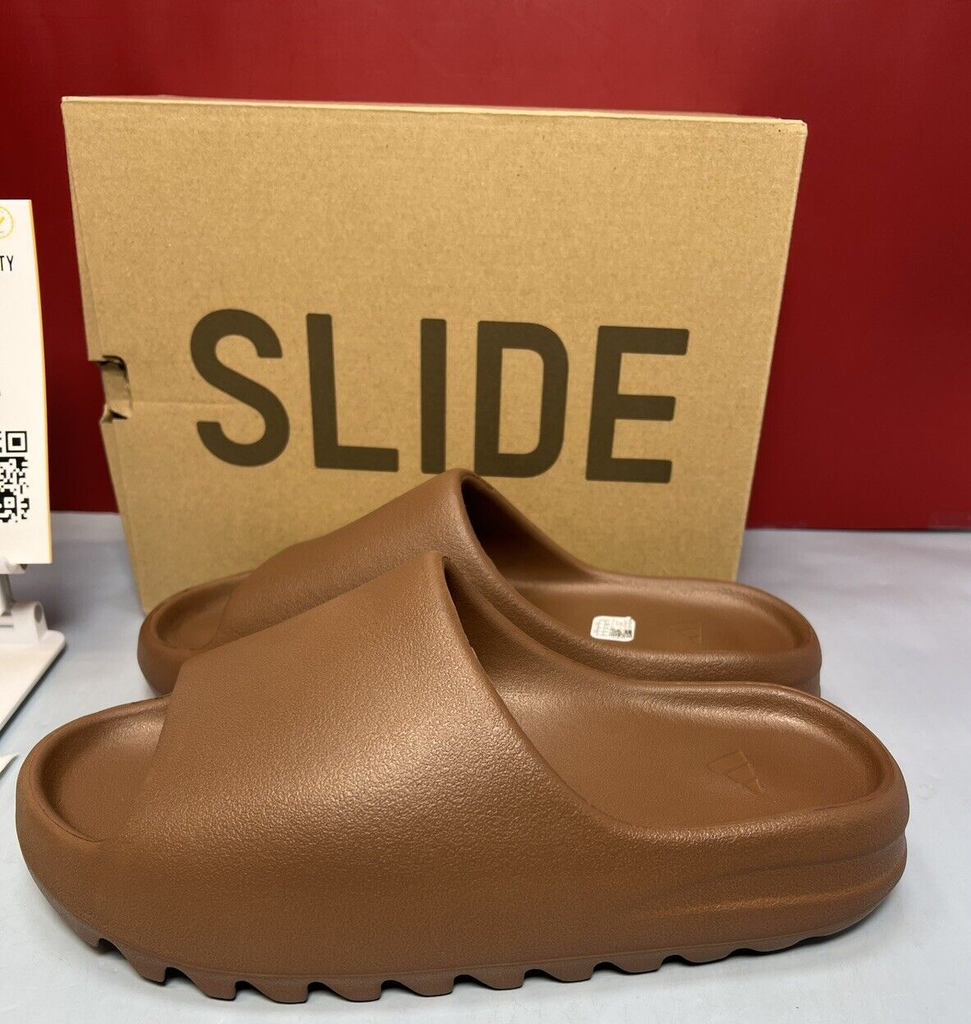 Adidas Yeezy Slide Flax (FZ5896) Men's Size 10  DEADSTOCK! #2