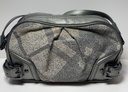 Burberry Pewter/Silver Crossbody - Leather/ Polyurethane Shiny Big Check purchase