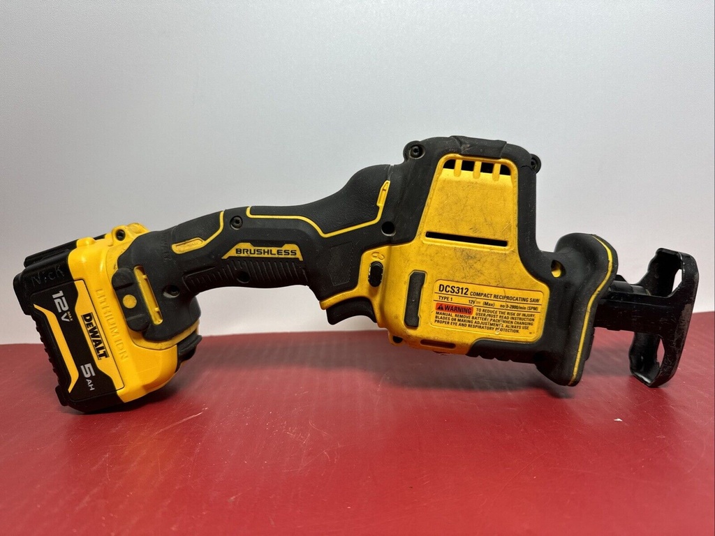 DeWalt DCS312 12V Compact Reciprocating Saw w/5Ah Battery #2