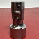 Snap-on Tools USA OL 1986 METRIC 3/8" Drive 16mm Chrome Swivel Socket FSUM16 used