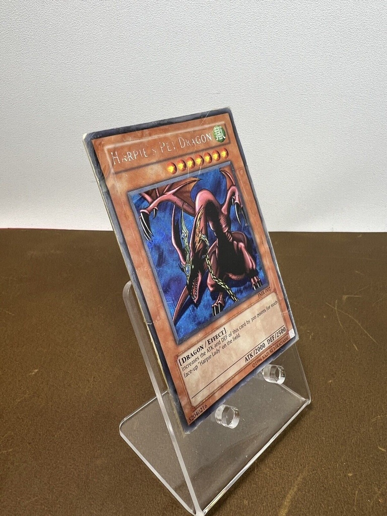 Yu-Gi-Oh TCG Harpie's Pet Dragon Forbidden Memories PS Promo - FMR-002 ~ DAMAGED #1