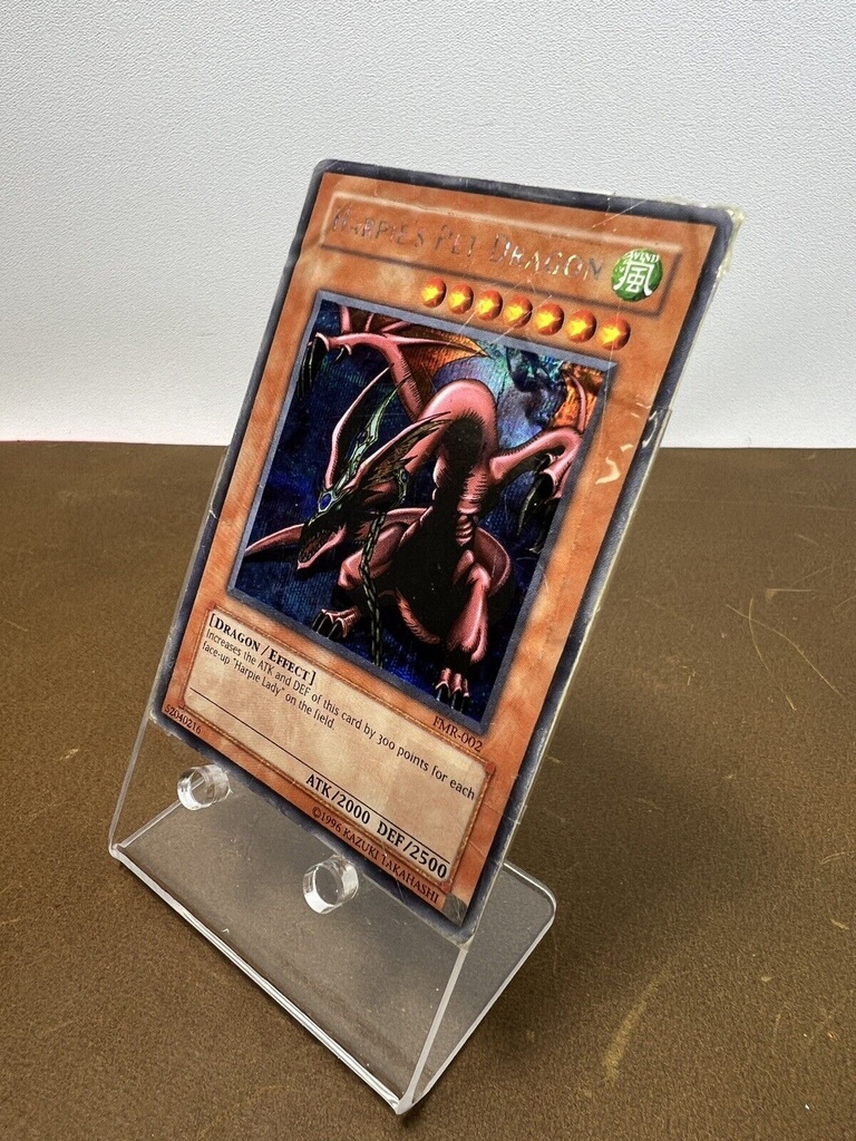 Yu-Gi-Oh TCG Harpie's Pet Dragon Forbidden Memories PS Promo - FMR-002 ~ DAMAGED #2