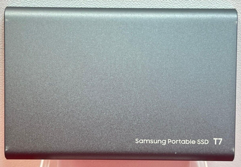 Samsung T7 2TB USB 3.2 Portable Solid State Drive - Titan Grey #1