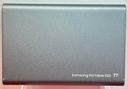 Samsung T7 2TB USB 3.2 Portable Solid State Drive - Titan Grey used