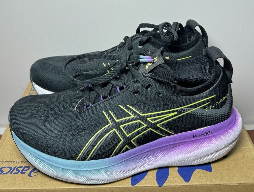 Asics Gel Nimbus 25 Womens Road Running Shoes 1012B356-004 US9 Size #1