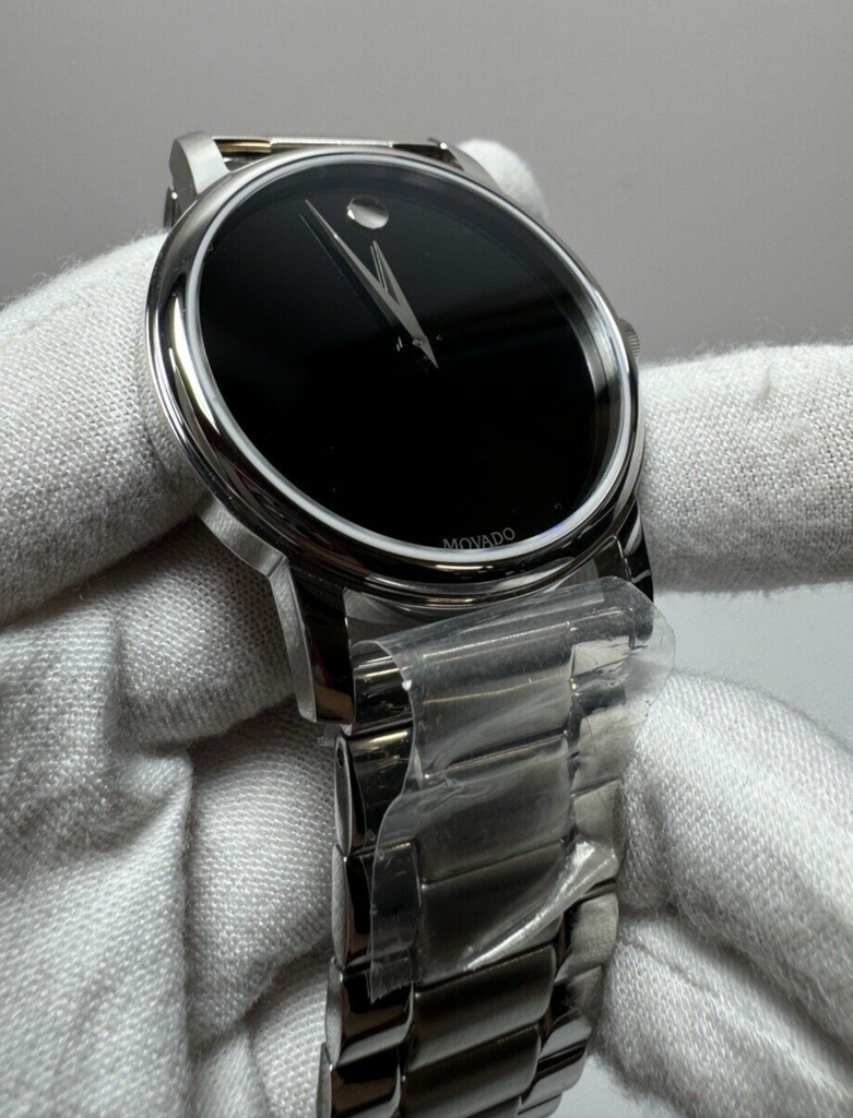 Movado Classic Museum Men’s Black Dial Swiss Watch - 2100014 ($895 MSRP) #5