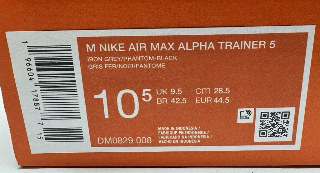 Nike Air Max Alpha Trainer 5 Iron Gray DM0829-008 Men’s Size 10.5 #6