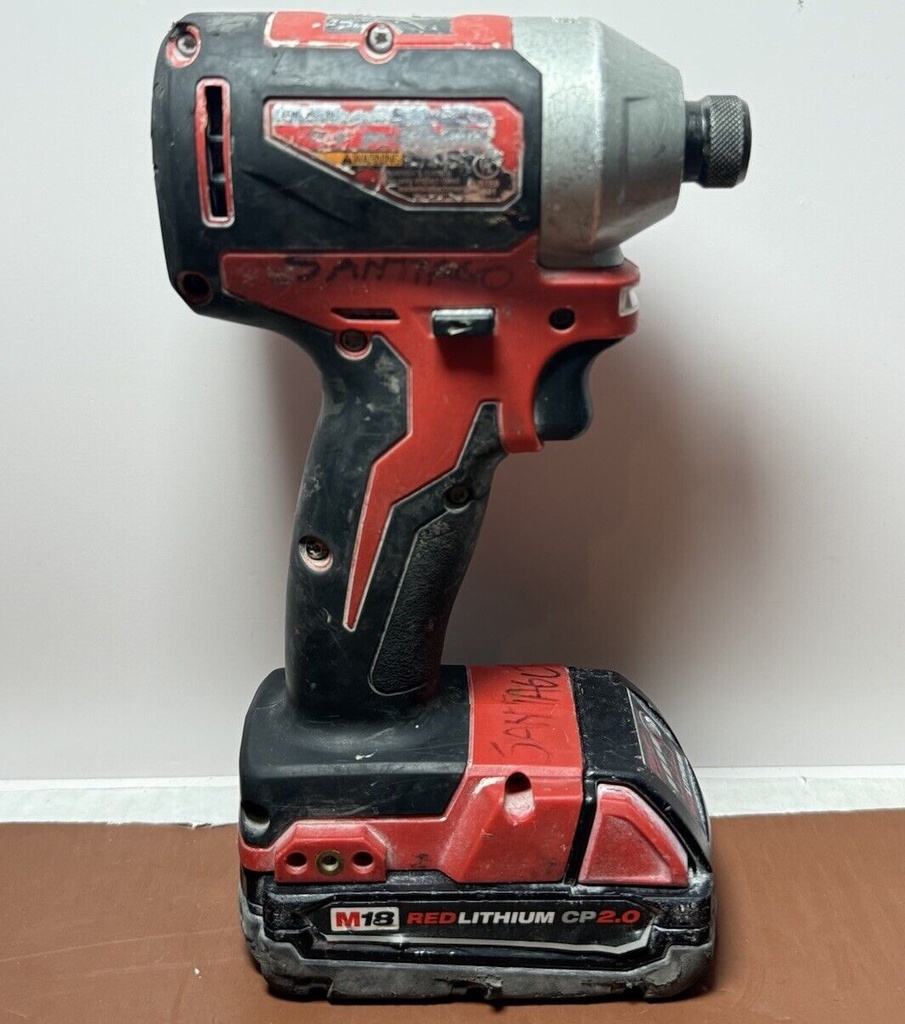 Milwaukee 2850-20 M18 Cordless Brushless 1/4" Impact Driver w/M18 2.0Battery #1