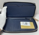 Michael Kors Jet Set Travel Flat Zip  Phone Case Wristlet Wallet Navy Blue buy