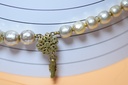 MIRIAM HASKELL Signed Pearl Necklace 24” Inches – photo-5