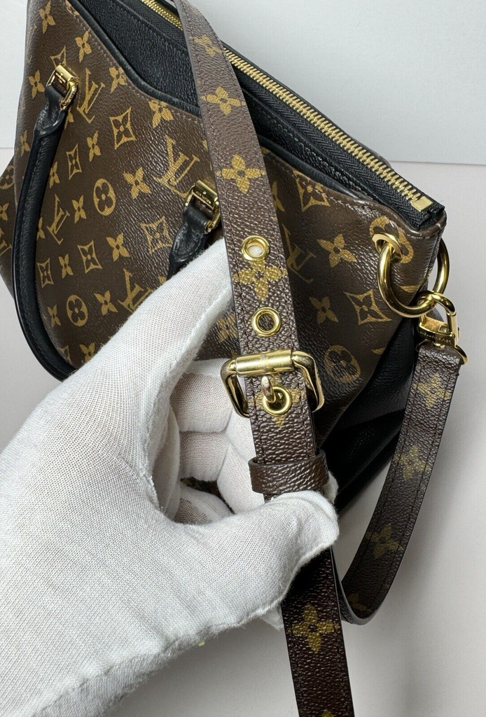 Louis Vuitton Monogram Canvas Black Pallas Handbag #7