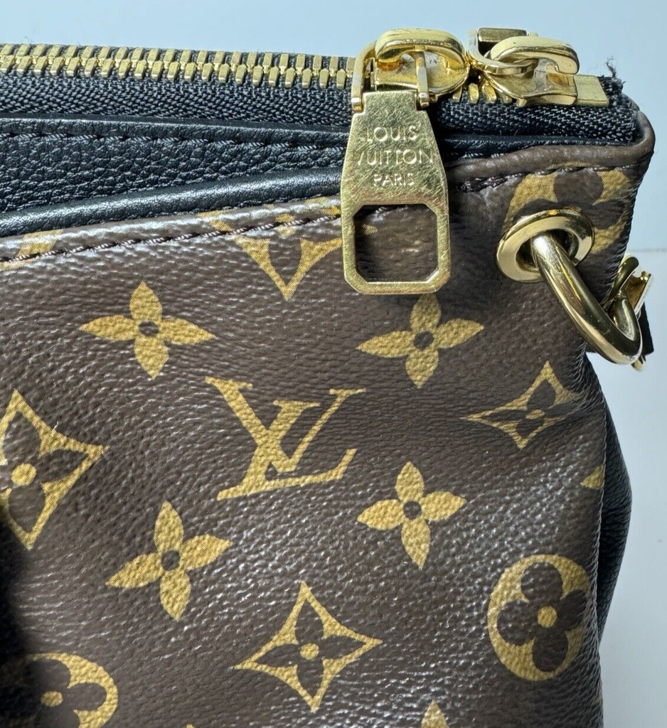 Louis Vuitton Monogram Canvas Black Pallas Handbag #9