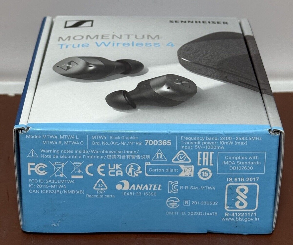 Sennheiser MOMENTUM True Wireless 4   MTW4 New Factory Sealed #2