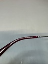 Coach Women's HC7108 HC/7108 934111 Shiny Burgundy/Silver Round Sunglasses 57mm price