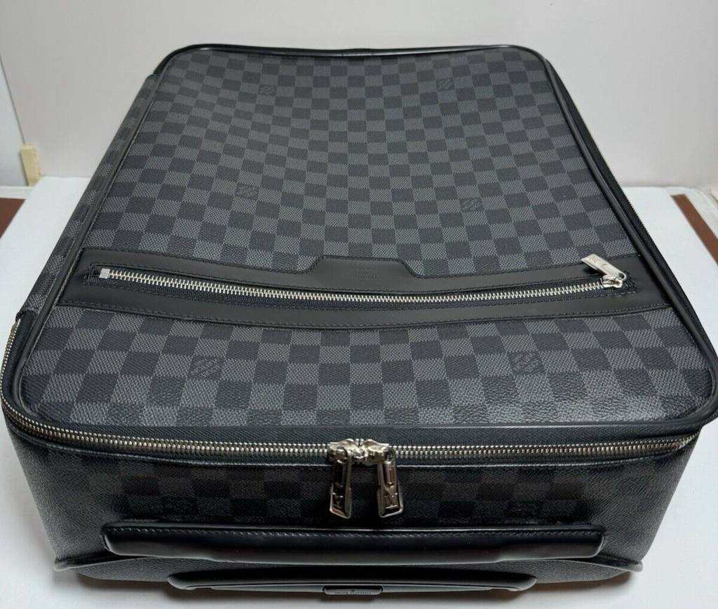 Louis Vuitton Business Pegase Luggage Damier Graphite 45 Black #8