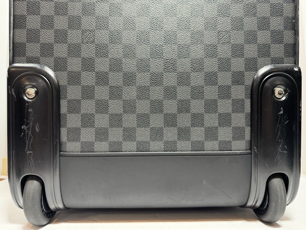 Louis Vuitton Business Pegase Luggage Damier Graphite 45 Black #12