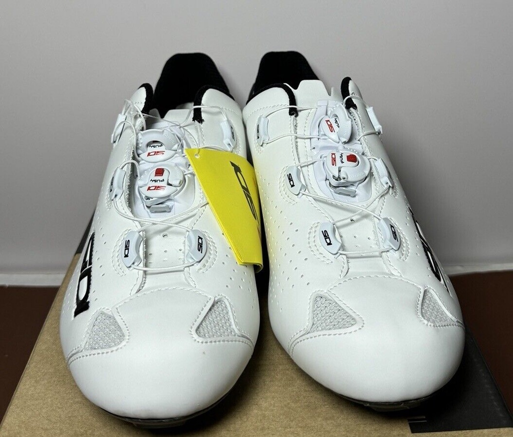 Sidi Men's Shot 2 Road Bicycle Shoes White/White EUR 44 / US 9.6 #1