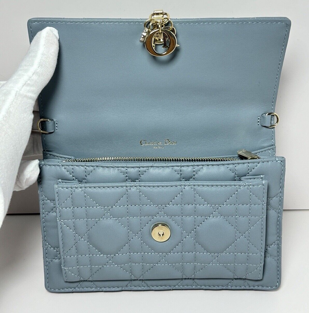 My Dior Daily Mini Chain Bag - Mint Condition - Unused - Blue #3