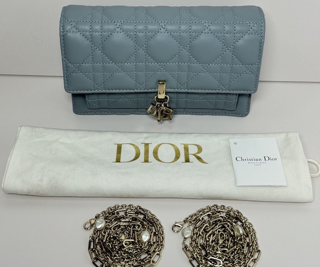 My Dior Daily Mini Chain Bag - Mint Condition - Unused - Blue #13