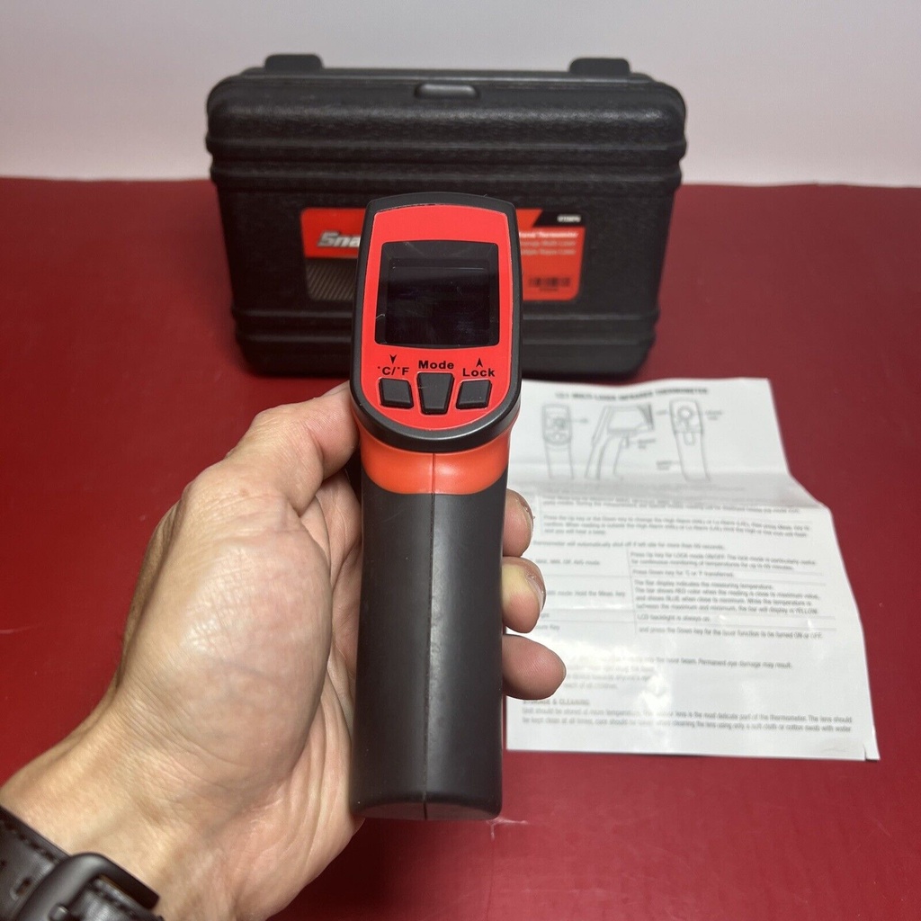 SNAP-ON RTEMP8 Multi-Laser Infrared Thermometer W/ Case #4