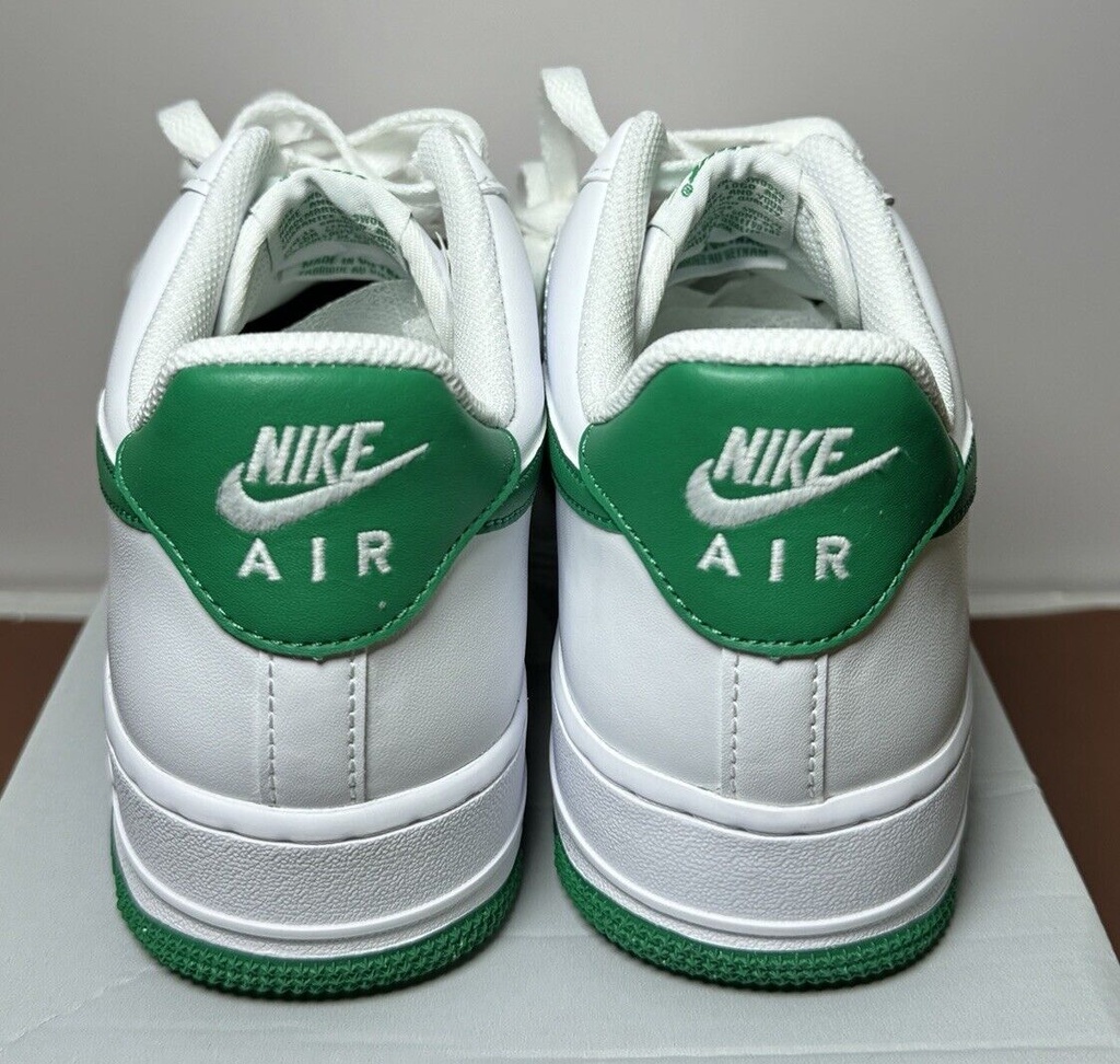 NIKE AIR FORCE 1 07_WHITE/MALACHITE-WHITE FJ4146-102-SIZE 9 #3