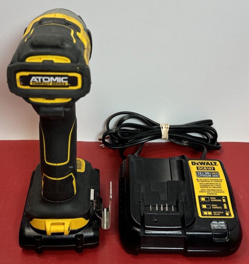 DEWALT 20v IMPACT DRIVER DCF809 with  Battery & Charger #6